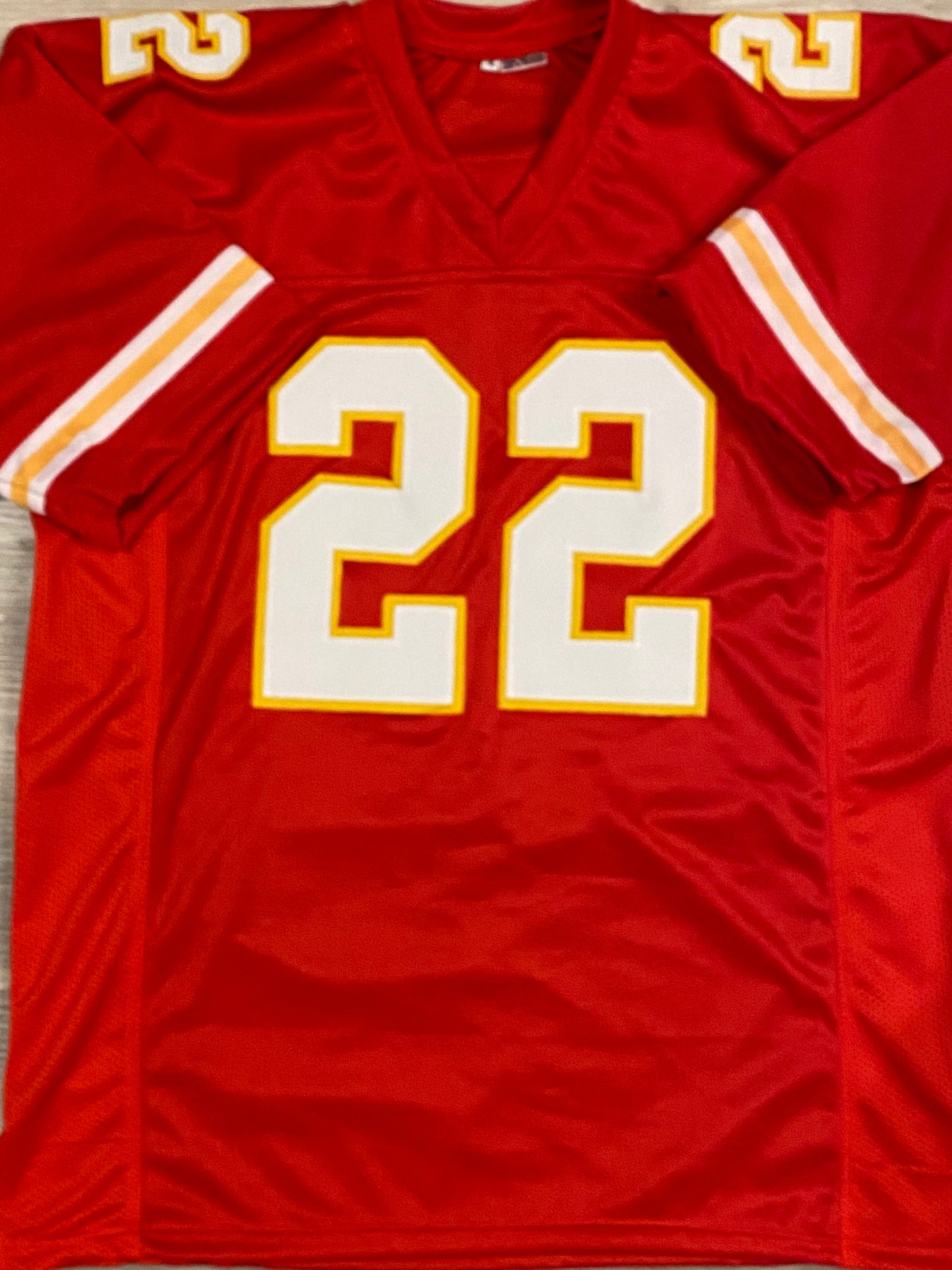 Juan Thornhill signed custom jersey (BECKETT COA)