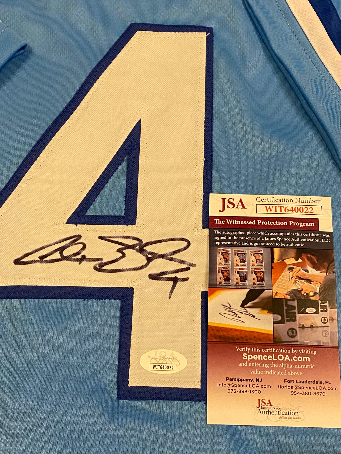 Alex Gordon signed custom jersey (JSA COA)