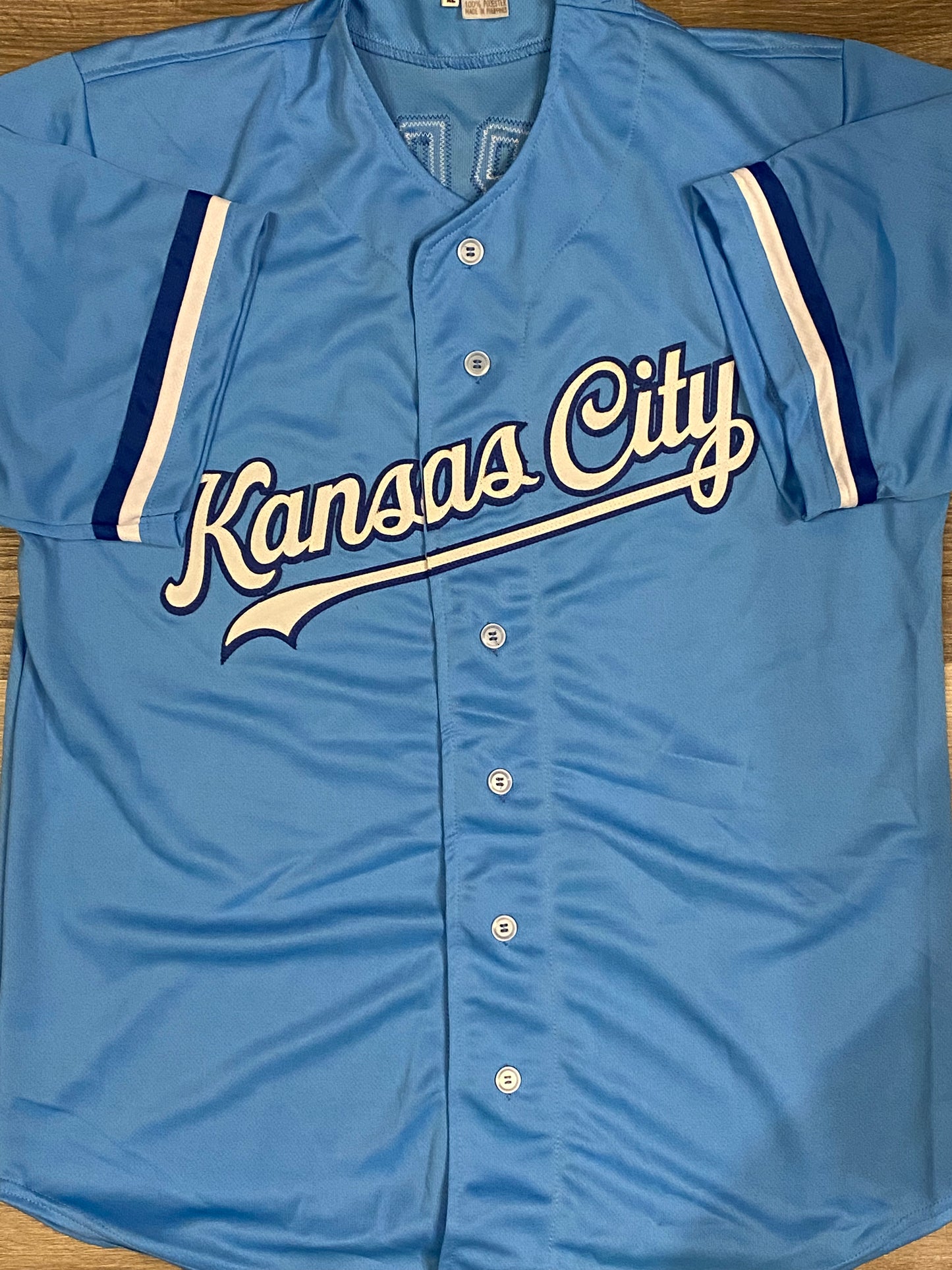 Alex Gordon signed custom jersey (JSA COA)