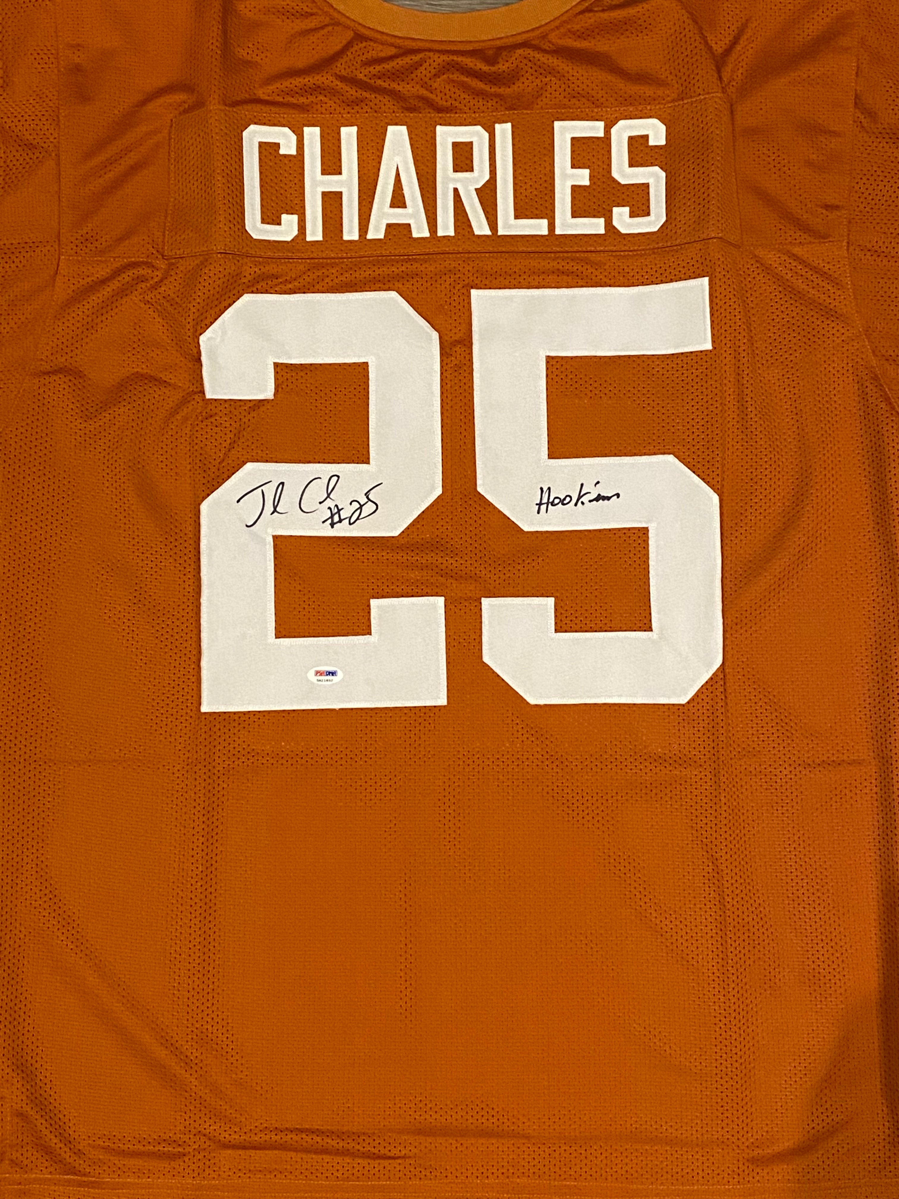 Jamaal charles texas store jersey