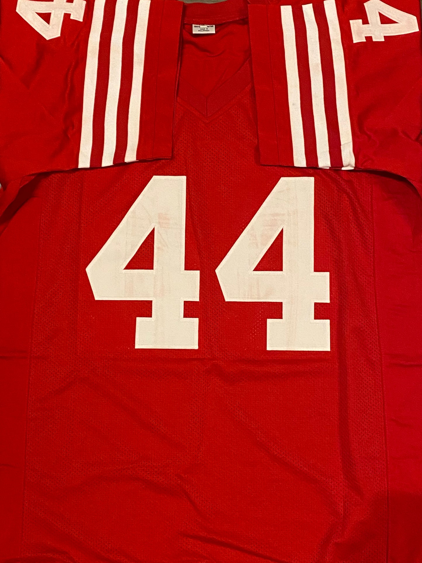 Tom Rathman signed custom jersey (GT Sports Marketing COA)