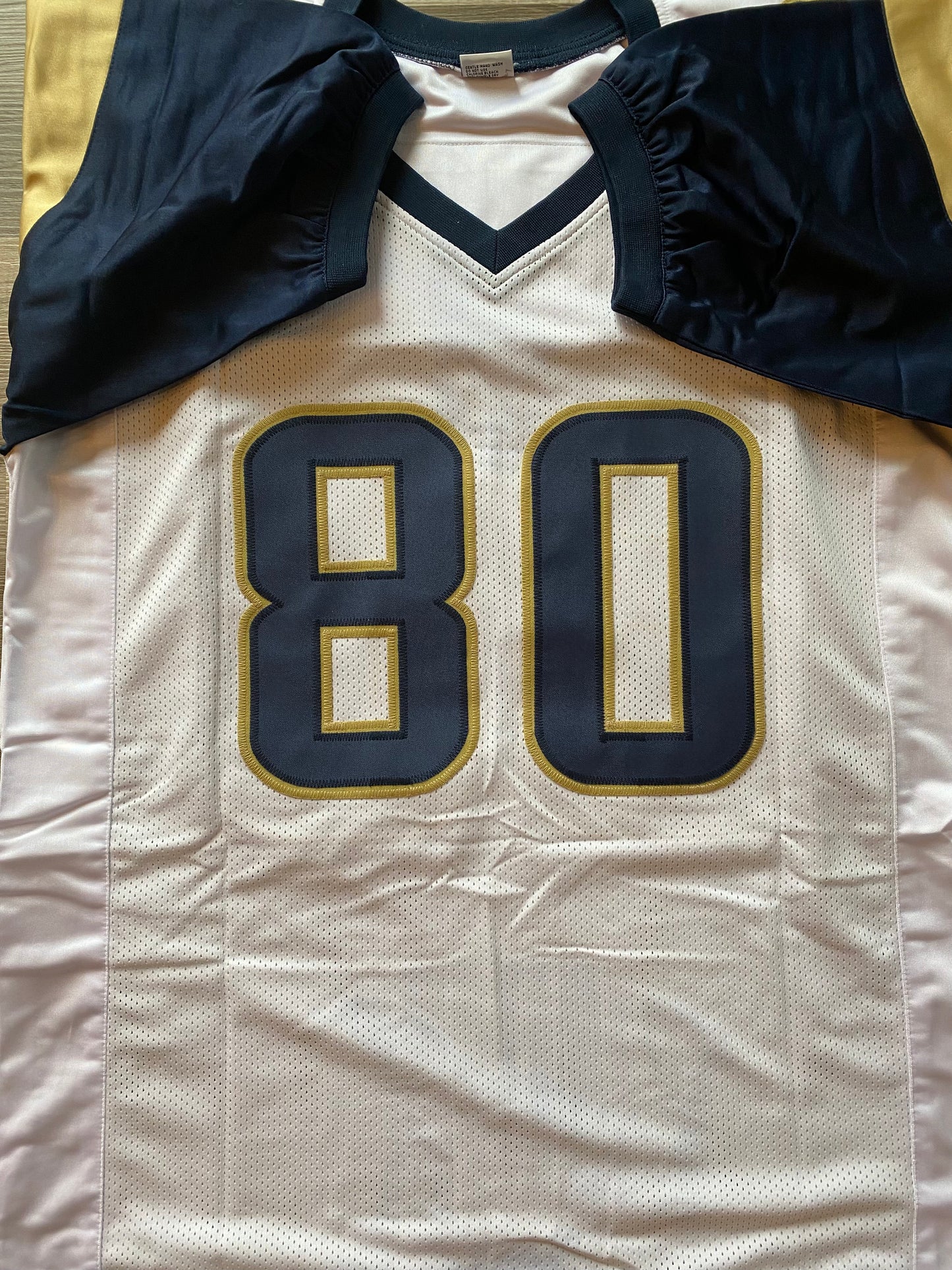 Isaac Bruce signed custom jersey (GT Sports Marketing COA)