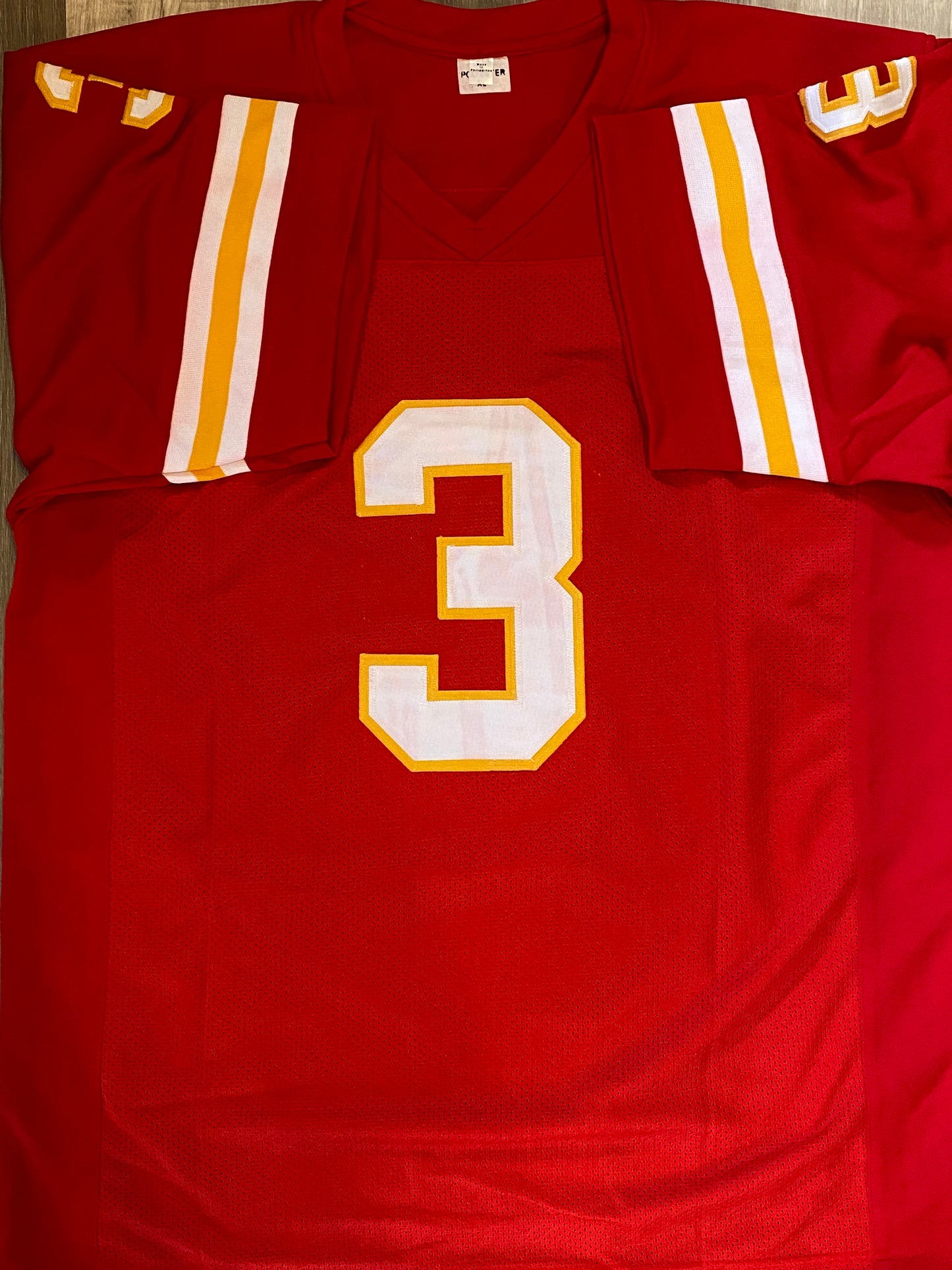 Jan Stenerud signed custom jersey inscribed "HOF '91" (JSA COA)