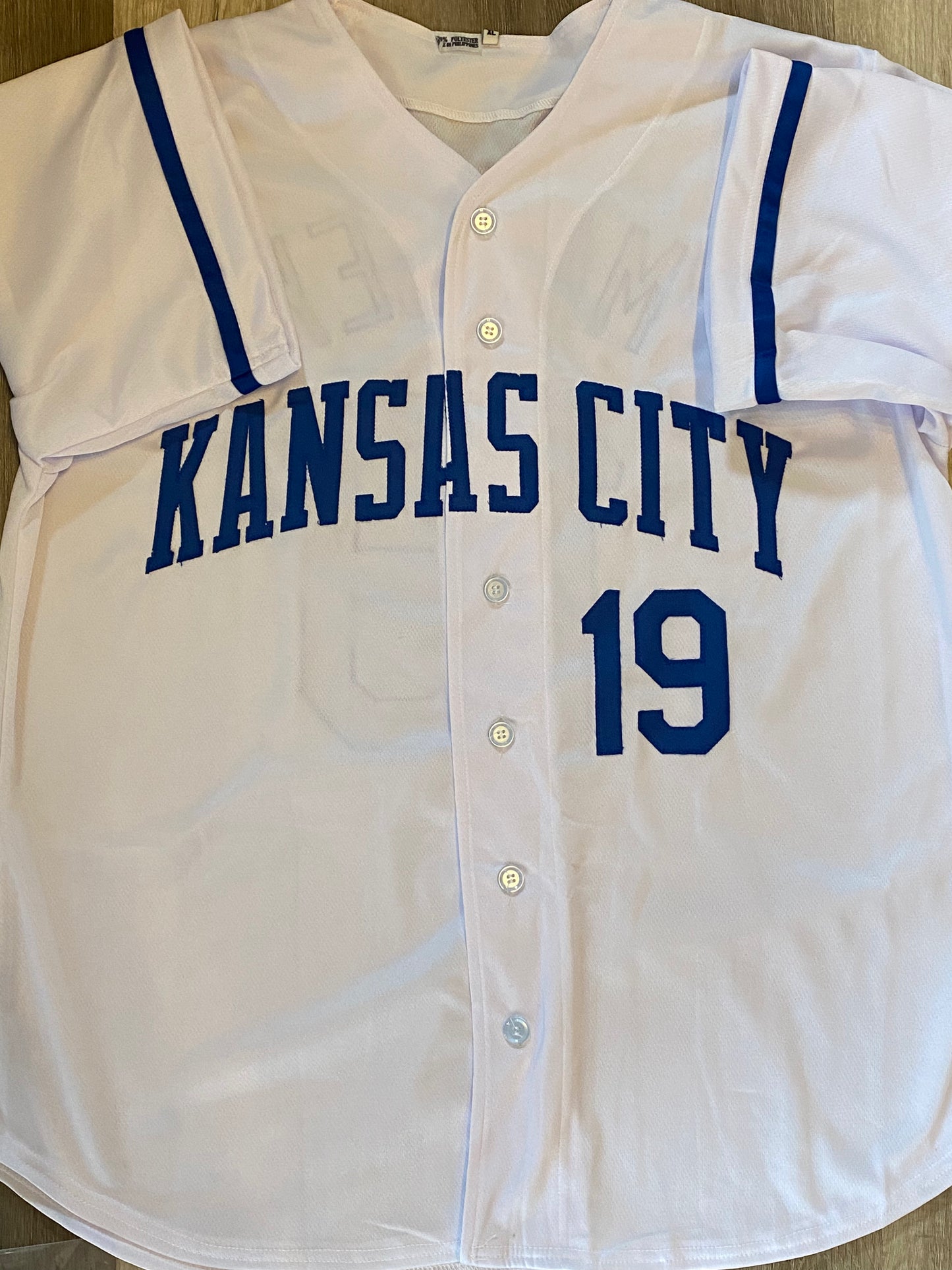 Michael Massey signed custom jersey (Beckett COA)