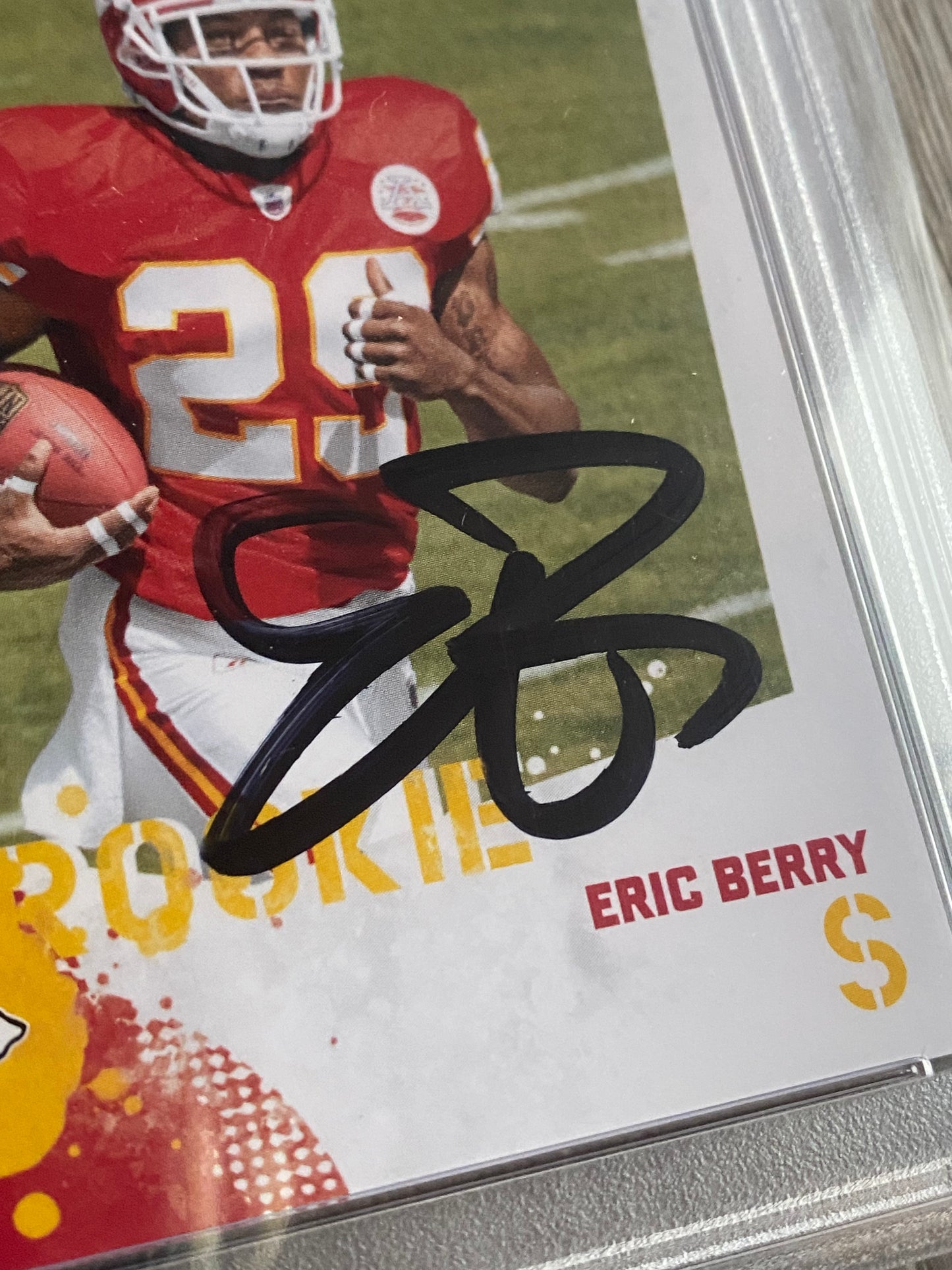 Eric Berry signed trading card PSA/DNA certified Authentic AUTO
