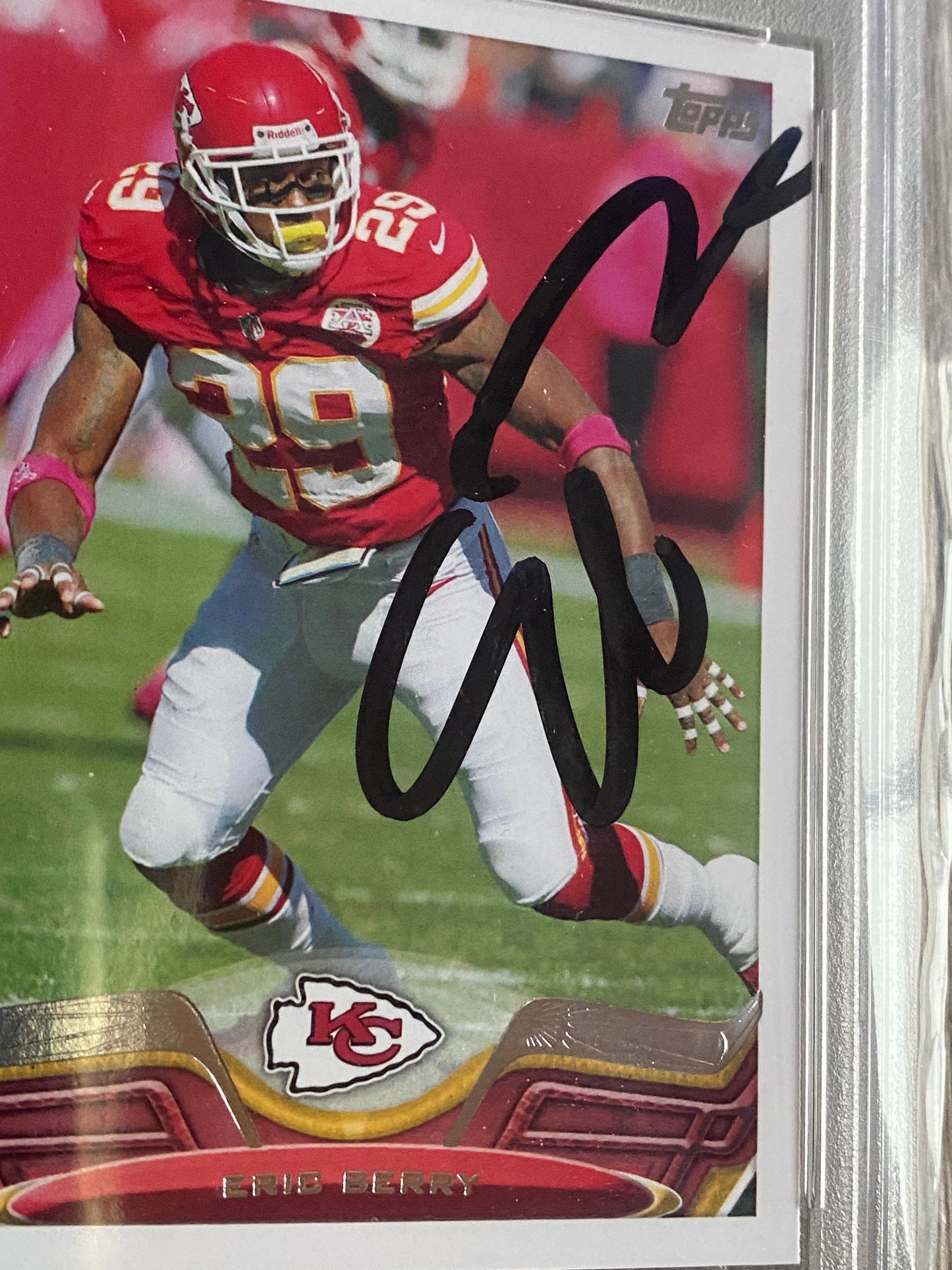 Eric Berry signed trading card PSA/DNA certified Authentic AUTO
