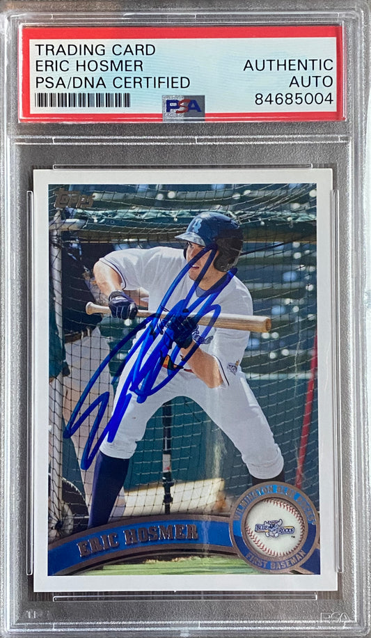 Eric Hosmer signed trading card PSA/DNA certified Authentic AUTO