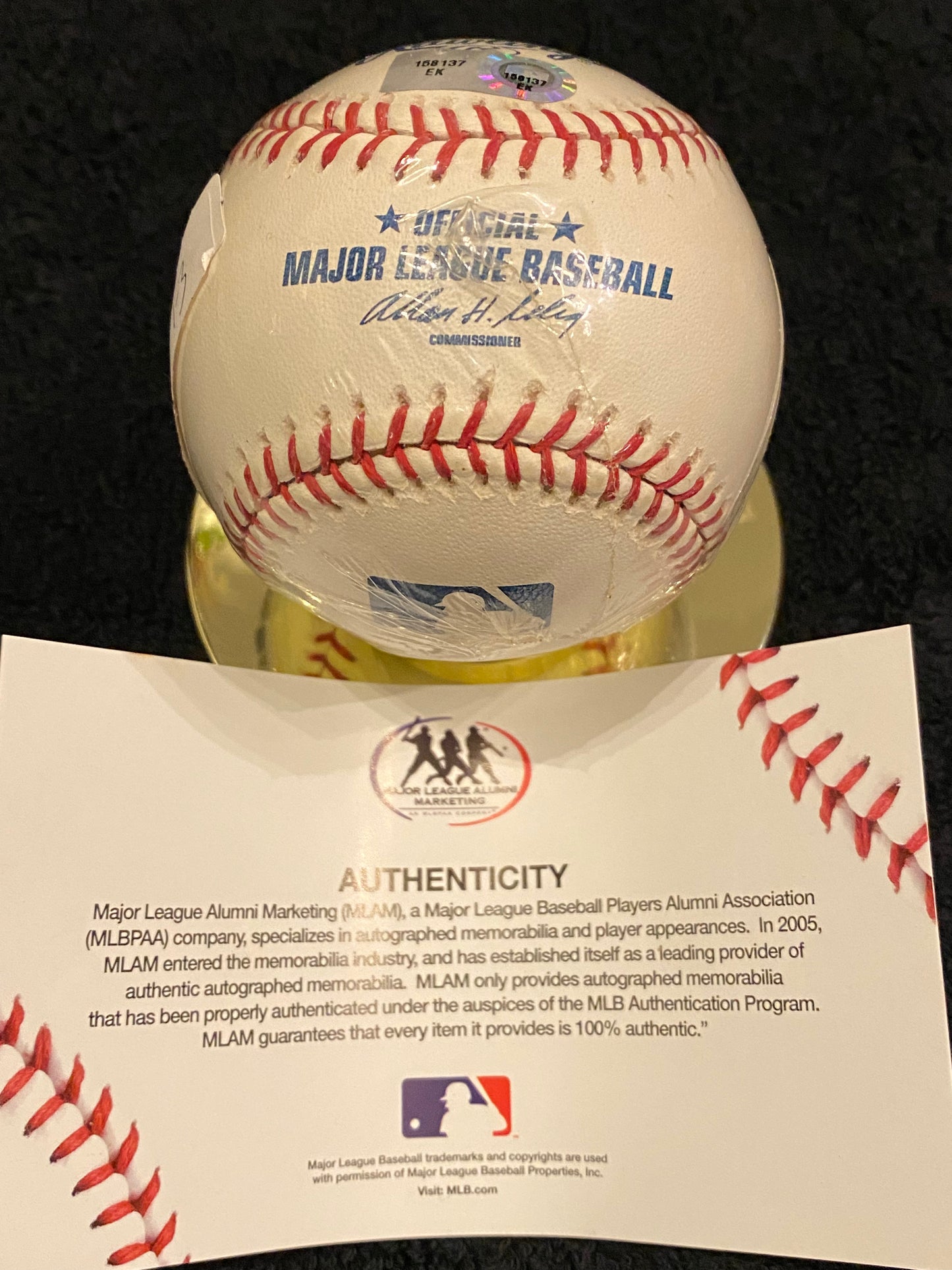 Bud Black signed MLB Baseball (MLB COA)