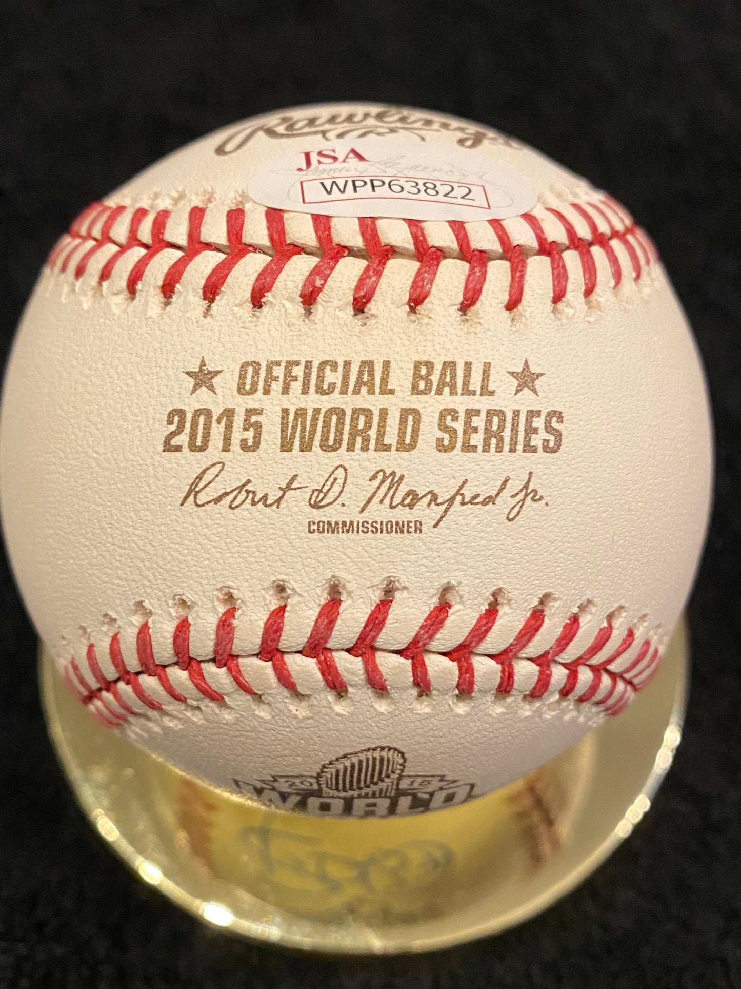 Adalberto (Raul) Mondesi signed 2015 WS MLB baseball (JSA COA)
