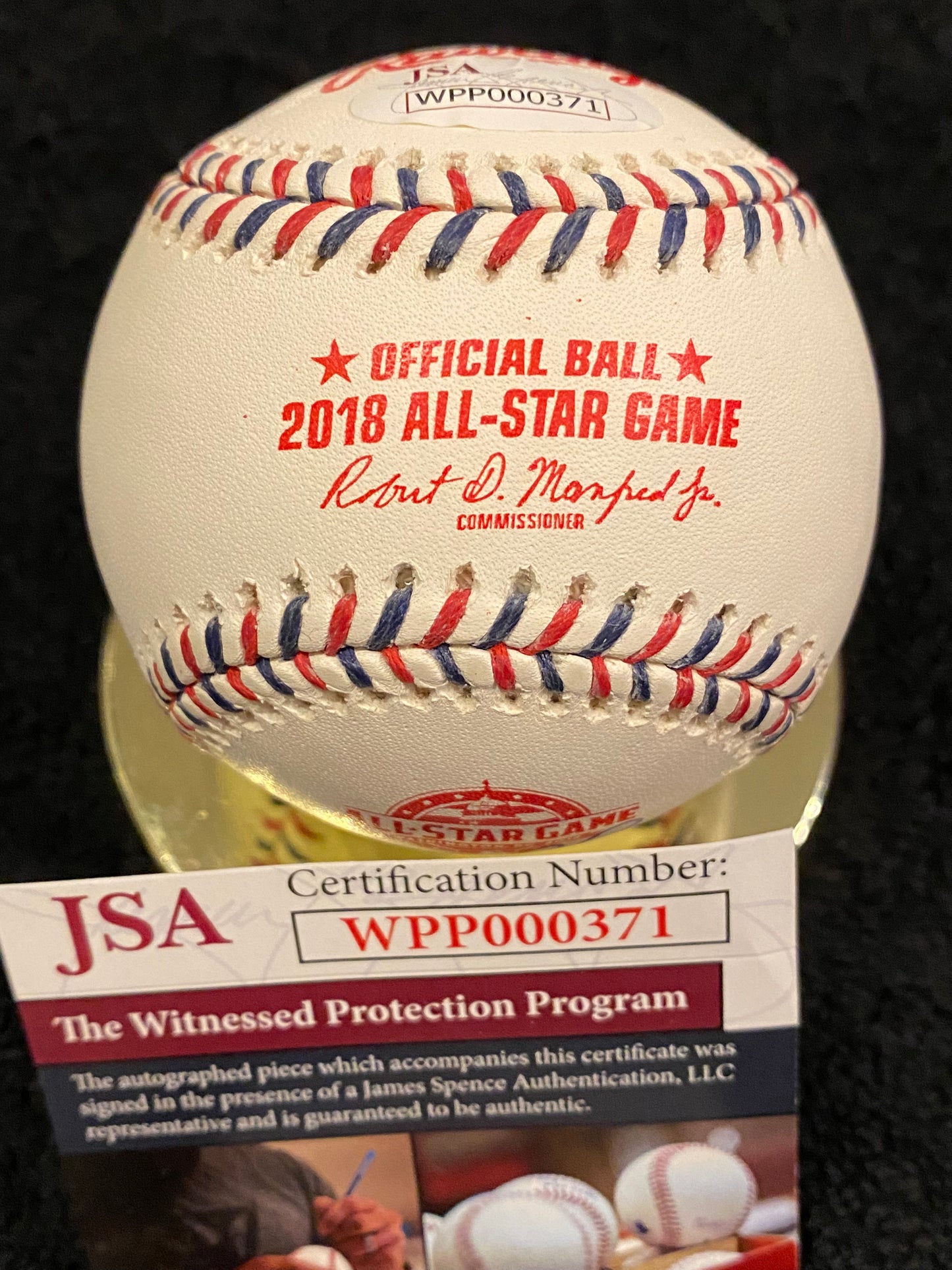 Salvador (Salvy) Perez signed 2018 AS MLB Baseball (JSA COA)
