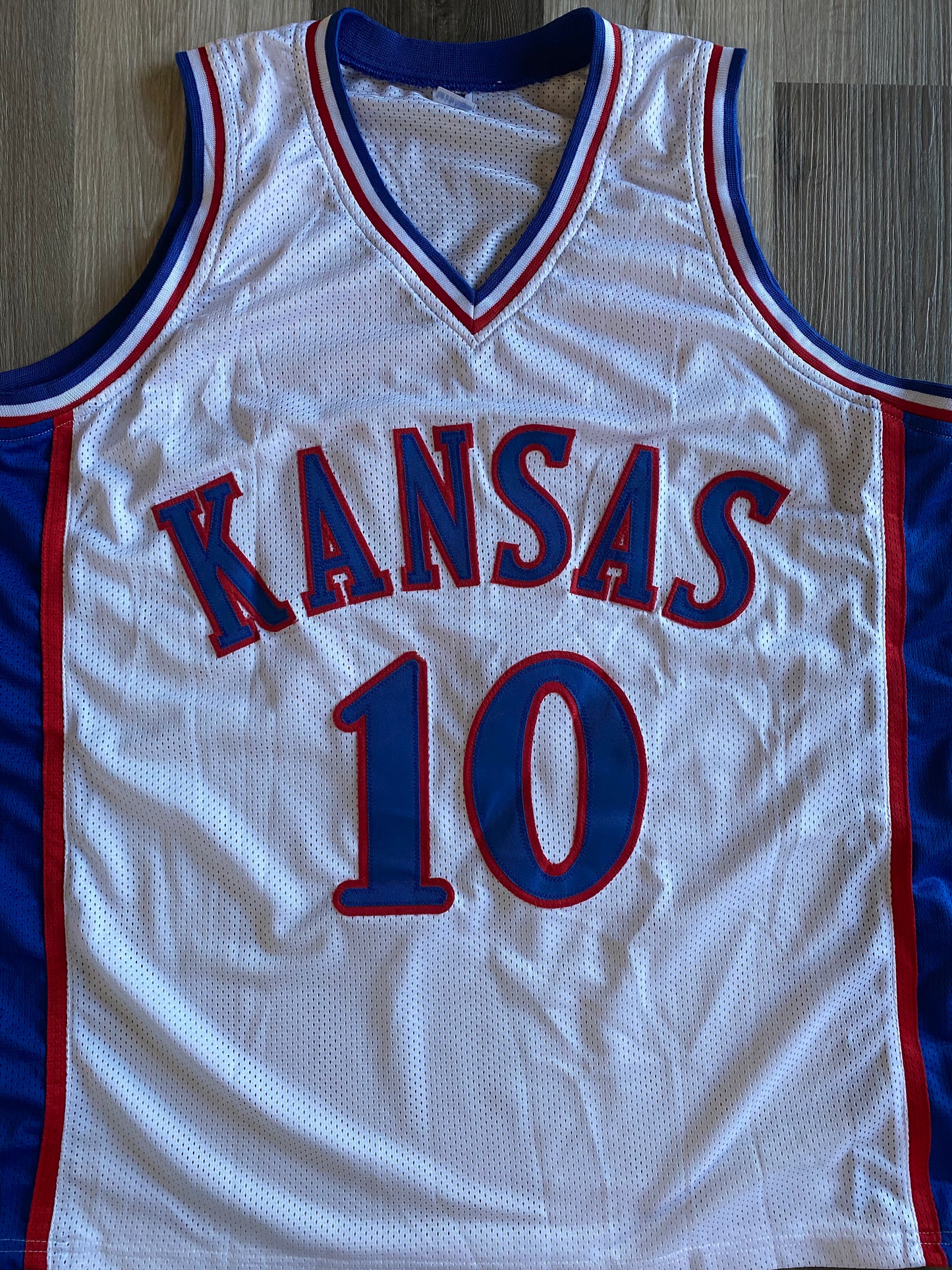 Jalen Wilson Kansas signed custom jersey (PSA COA)