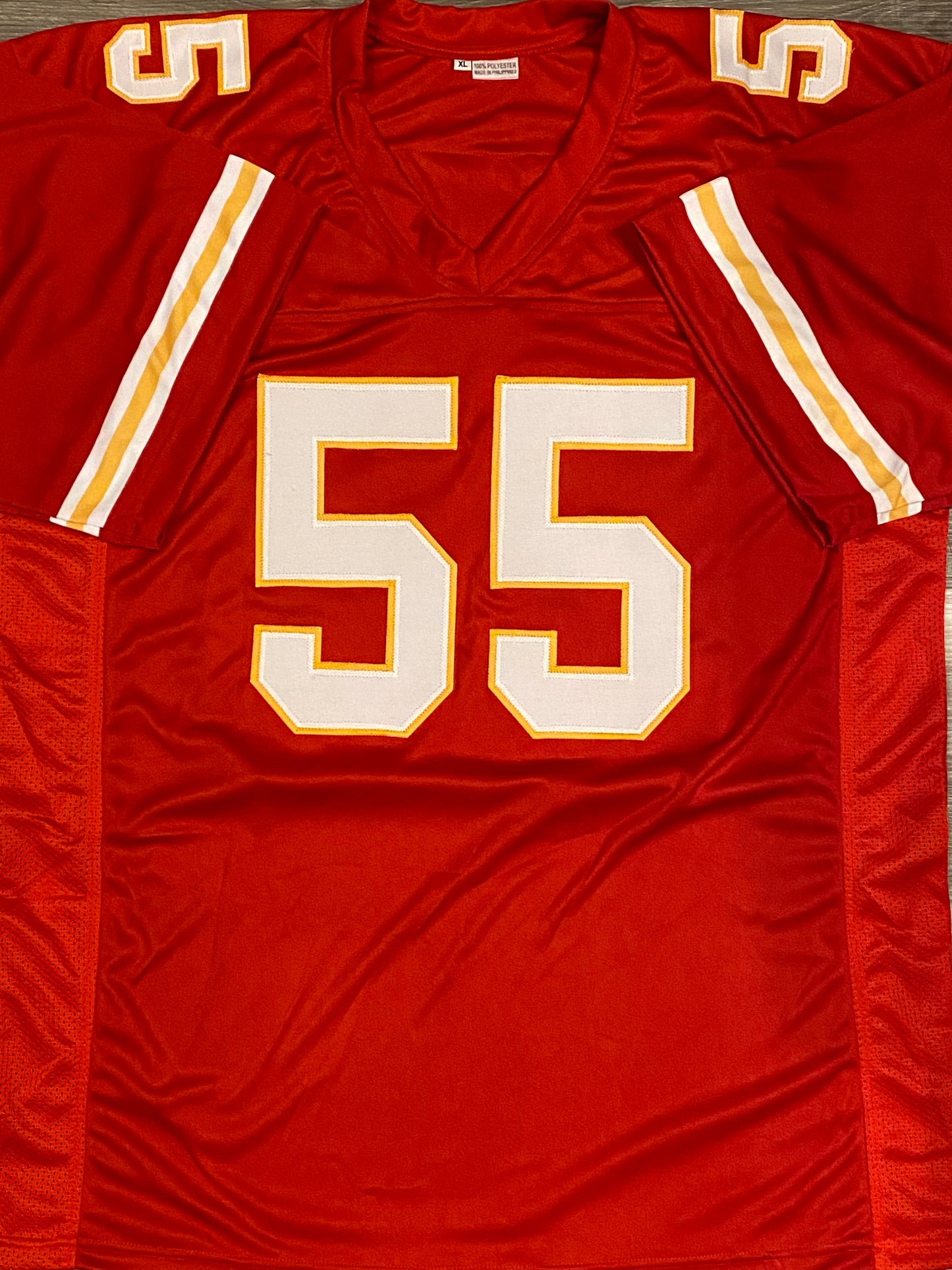 Frank Clark signed custom jersey (JSA COA)