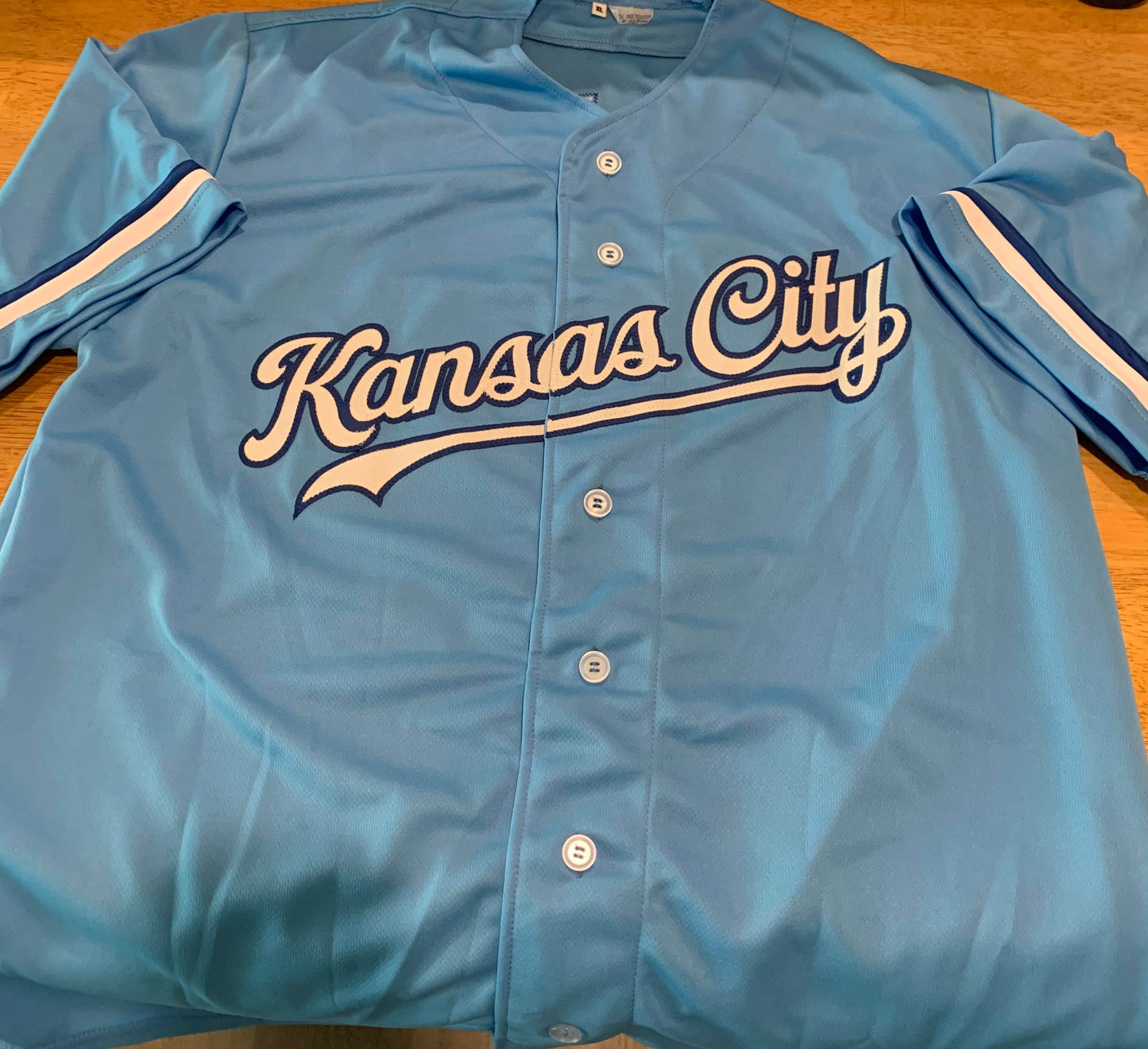 Whit Merrifield signed custom jersey (JSA COA)