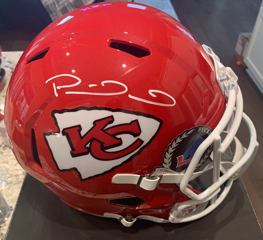 Patrick Mahomes signed full size Chiefs replica helmet (Beckett COA)