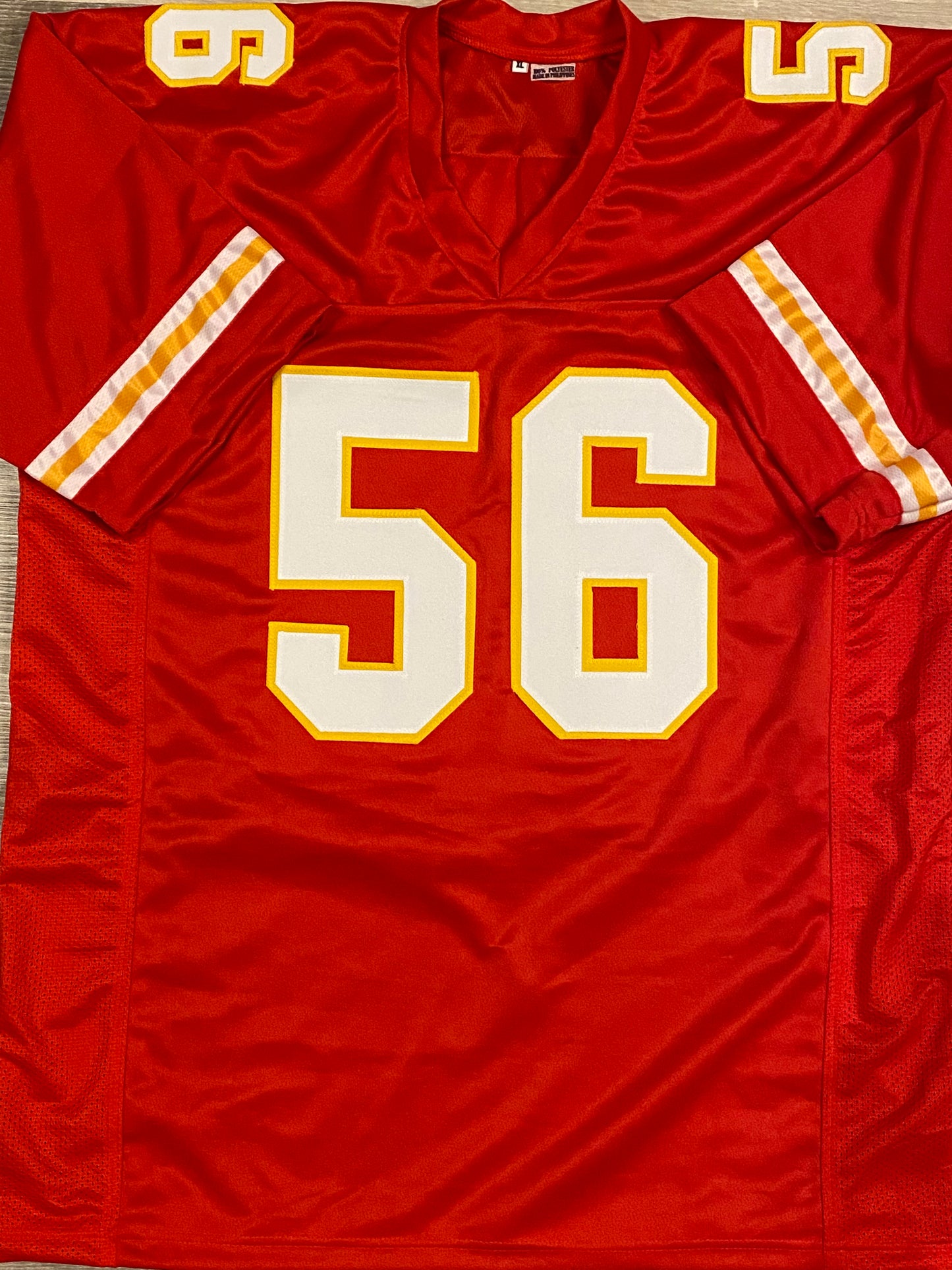 George Karlaftis signed custom jersey (BECKETT COA)