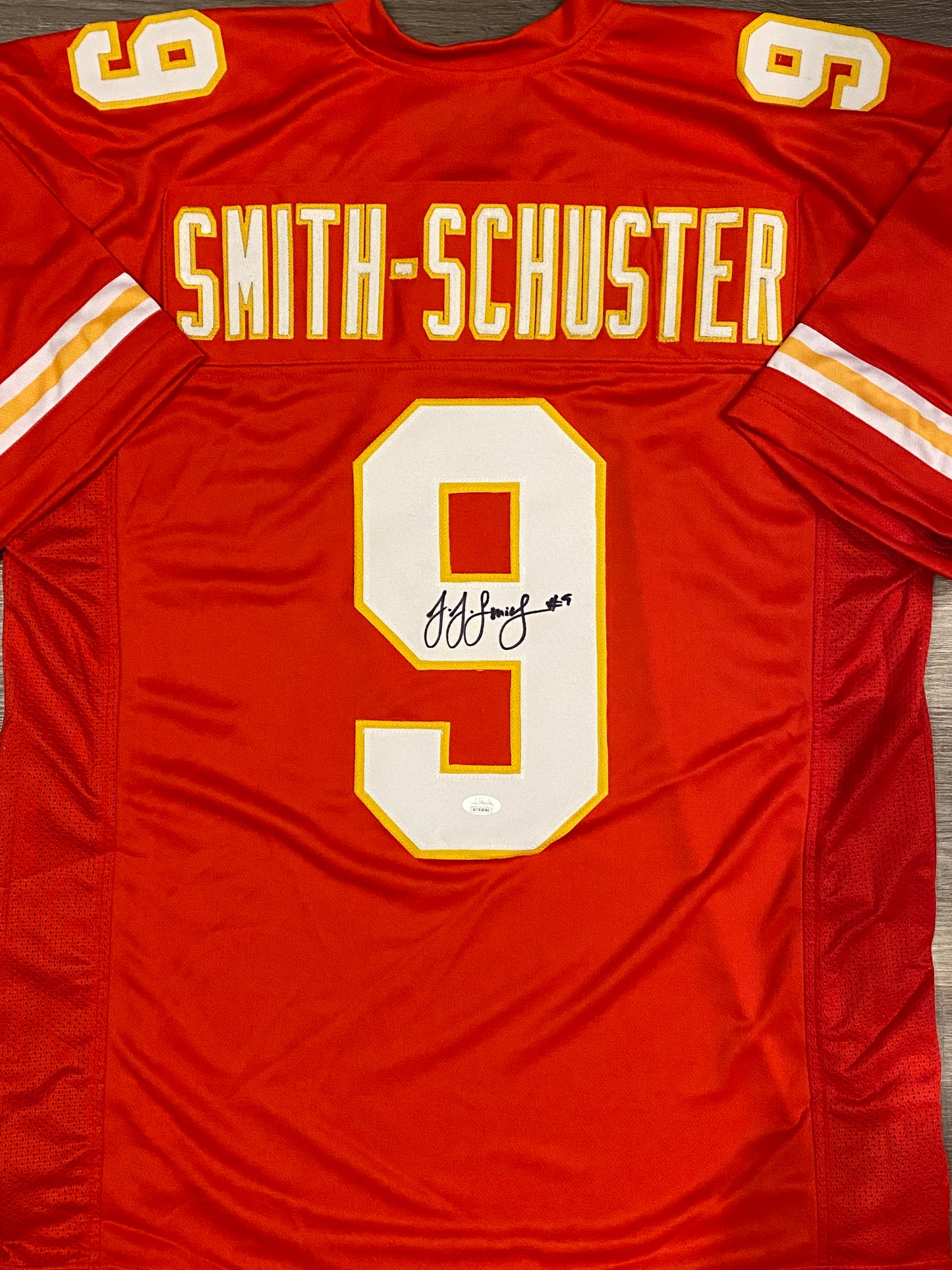 JuJu Smith-Schuster signed custom jersey (JSA COA)