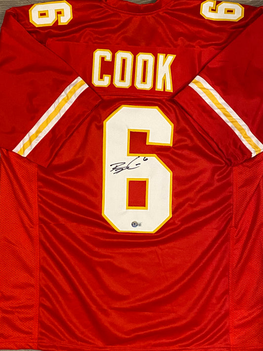 Bryan Cook signed custom jersey (BECKETT COA)