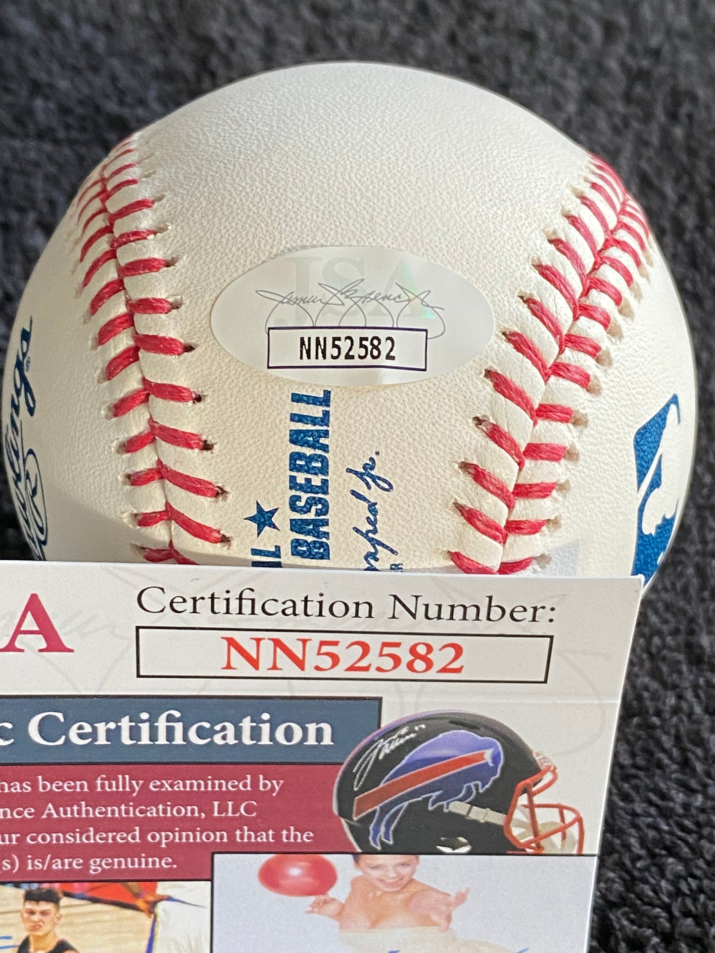 Tech N9ne signed MLB Baseball (JSA COA)