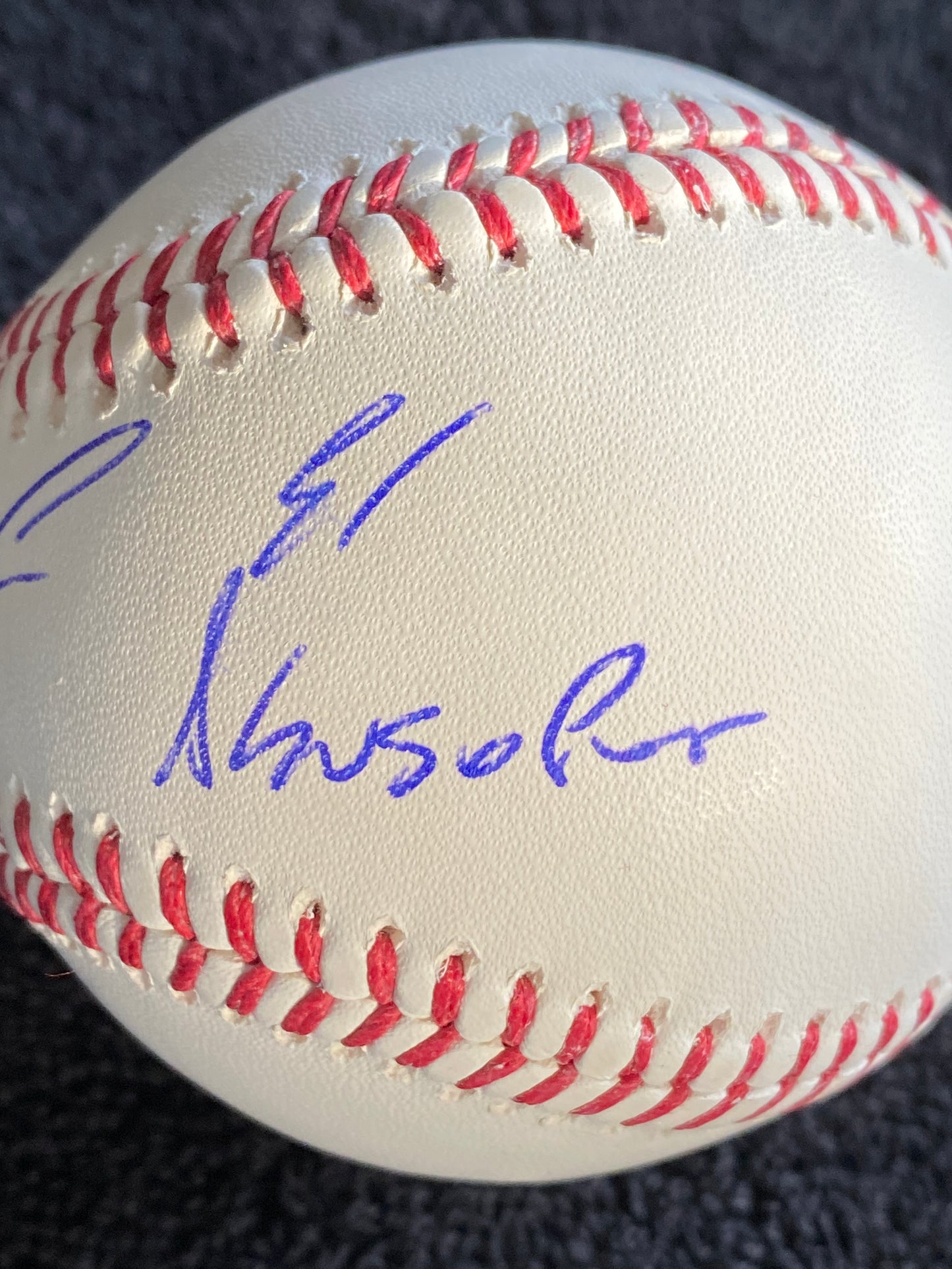 Ronald Acuna Jr signed MLB Baseball inscribed (BECKETT COA)