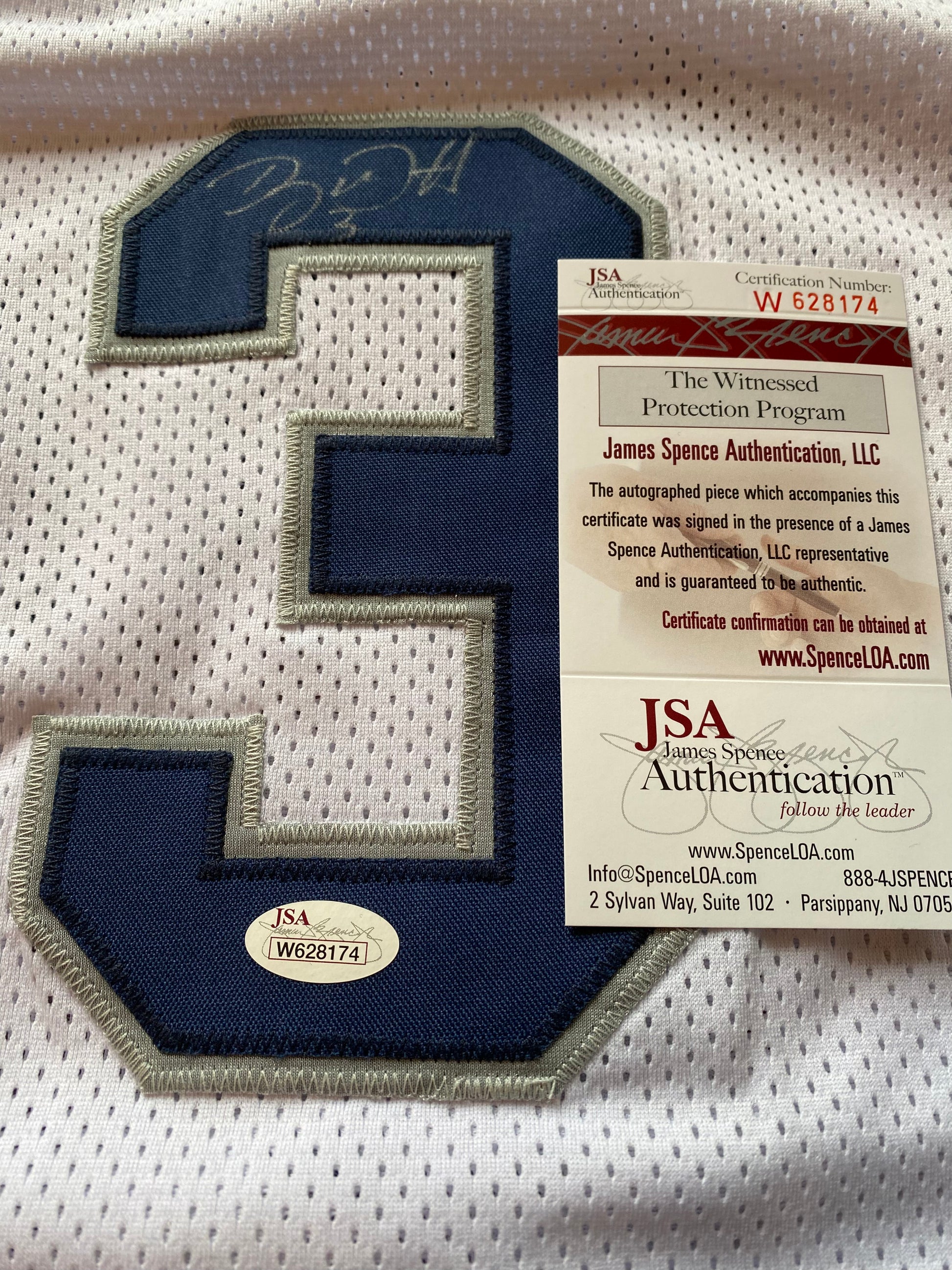Doug McDermott Creighton signed custom jersey (JSA COA) – CJ