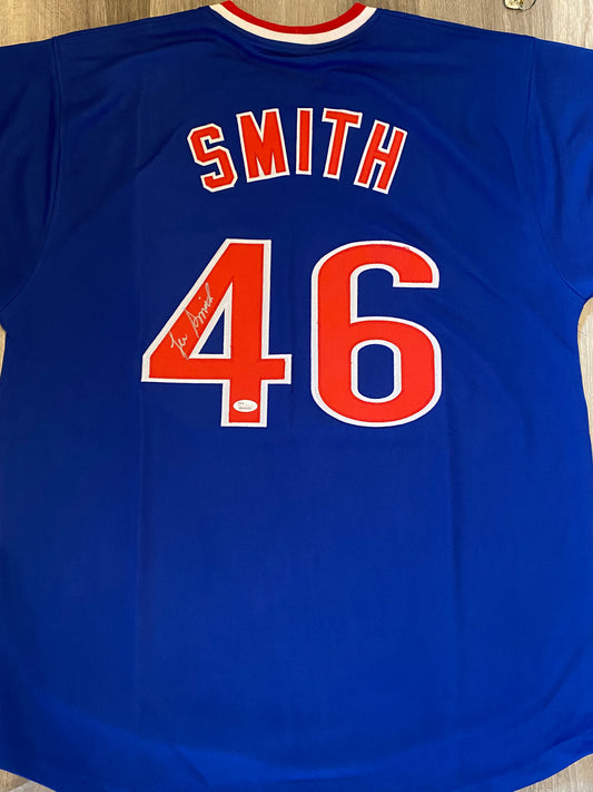 Lee Smith signed custom jersey (JSA COA)