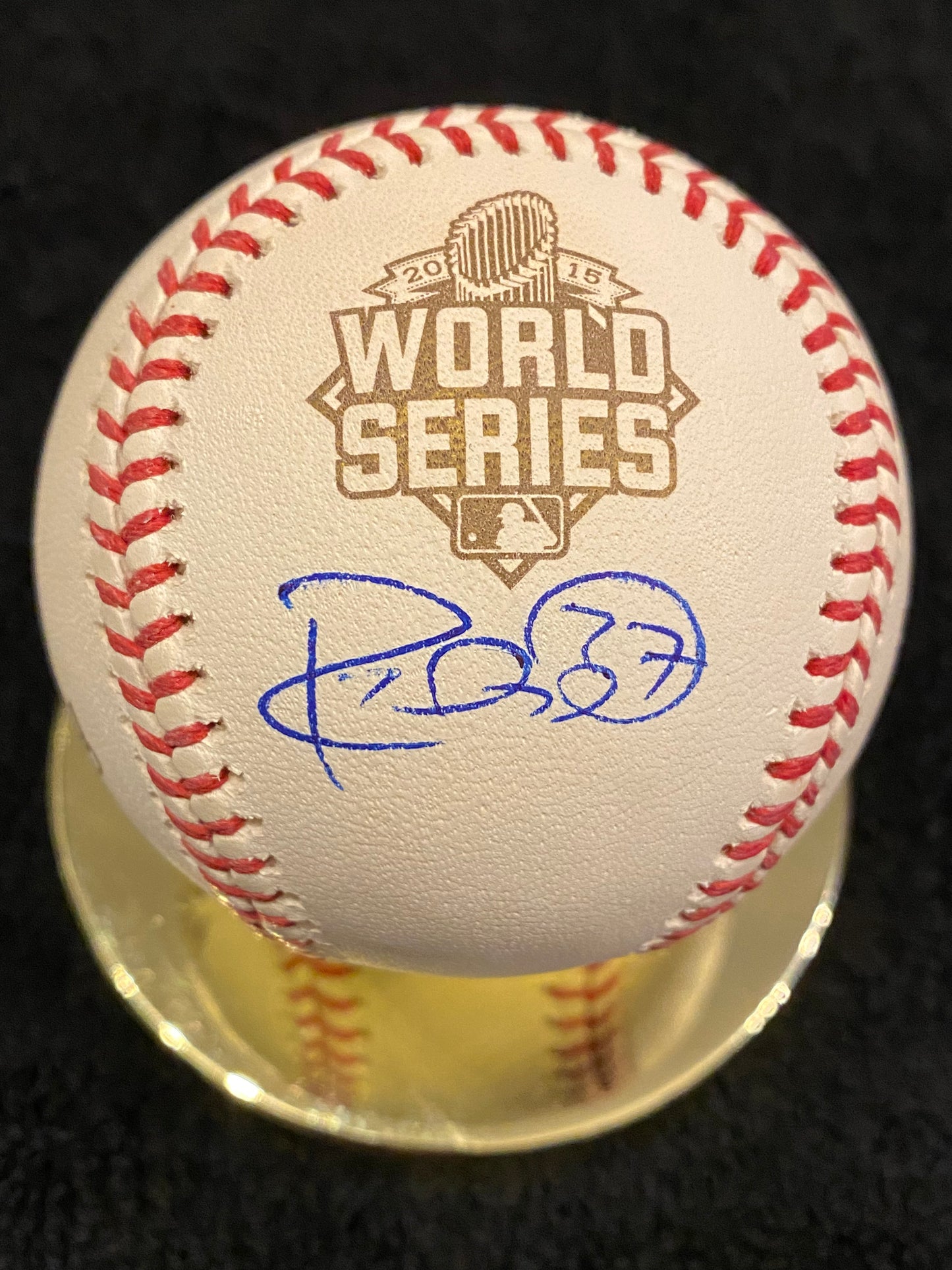 Adalberto (Raul) Mondesi signed 2015 WS MLB baseball (JSA COA)